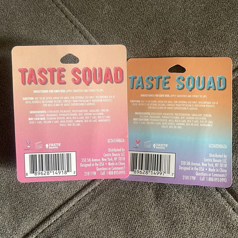 Taste Squad Lip Balm Set